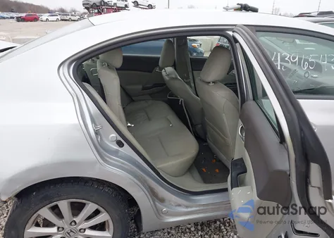 2012 Honda Civic Ex-L from USA, damaged, VIN 19XFB2F9XCE045450